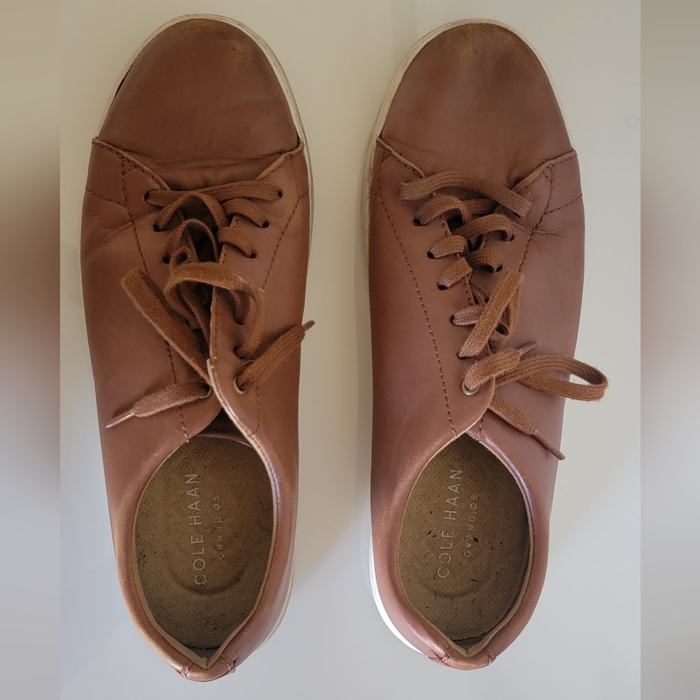 Cole Haan Grand 0S - Brown Leather Shoe